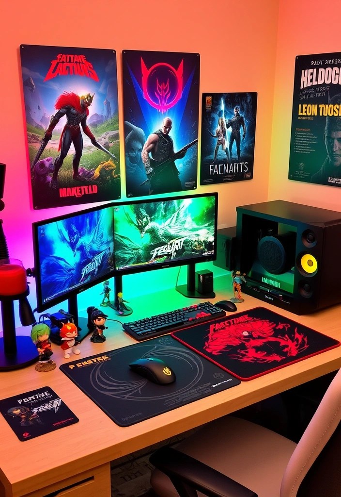 20 Genius Gaming Desk Ideas That Will Transform Your Play Space! - 8. Themed Gaming Desk