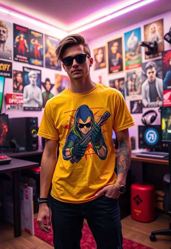 48 Killer Gaming Room Gifts For Loved Ones - 13. Gaming-Themed Clothing