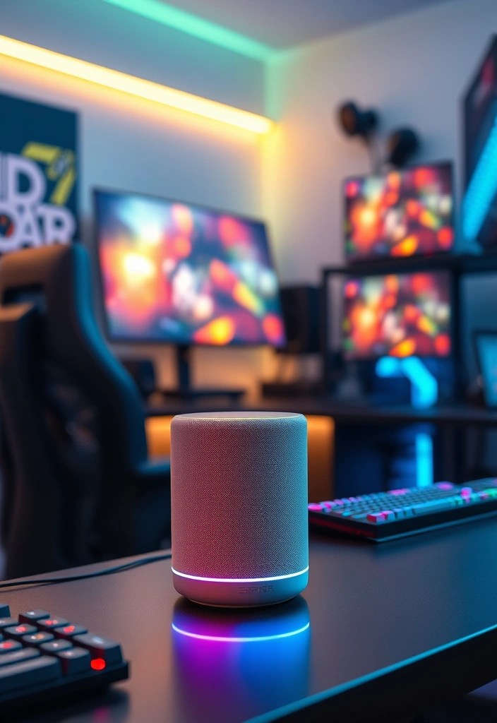 48 Killer Gaming Room Gifts For Loved Ones - 14. Smart Speaker for Voice Commands