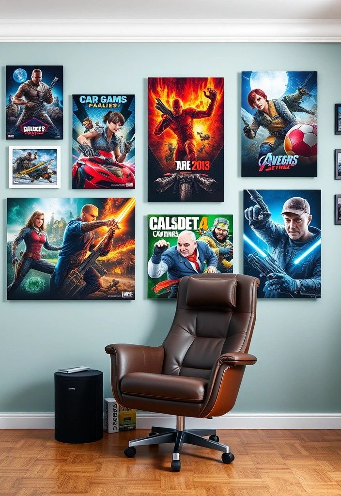 48 Killer Gaming Room Gifts For Loved Ones - 3. Game-Themed Wall Art