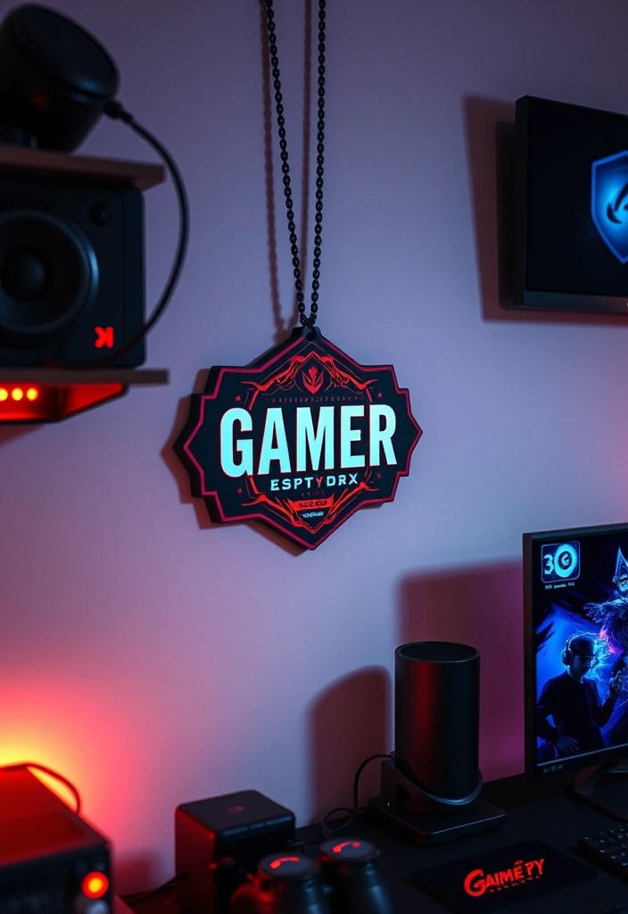48 Killer Gaming Room Gifts For Loved Ones - 5. Personalized Gamer Tags