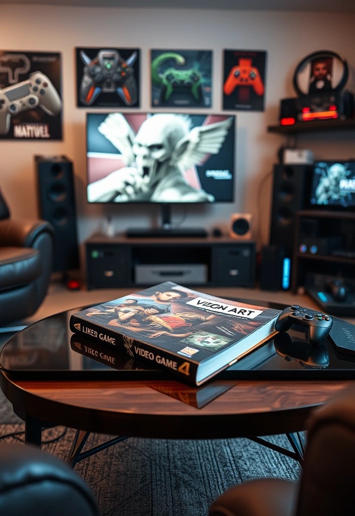 48 Killer Gaming Room Gifts For Loved Ones - 8. Gaming-Themed Coffee Table Book