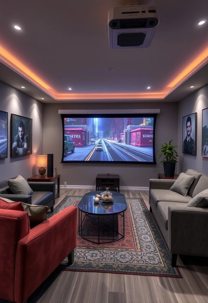 Best Projector Setups for a Theater-Style Gaming Experience - 6. The Multi-Purpose Space