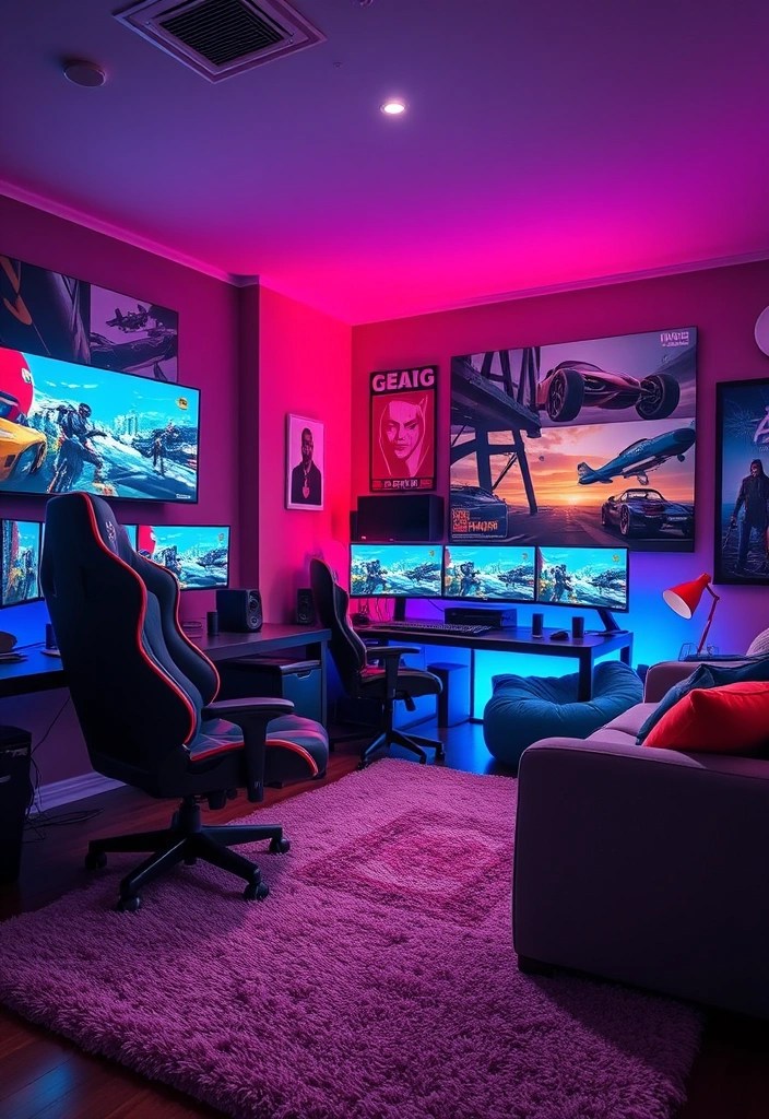 Bring Los Santos Home: How to Craft the Ultimate Grand Theft Auto Gaming Room! - 3. Utilize Gaming Furniture for Comfort