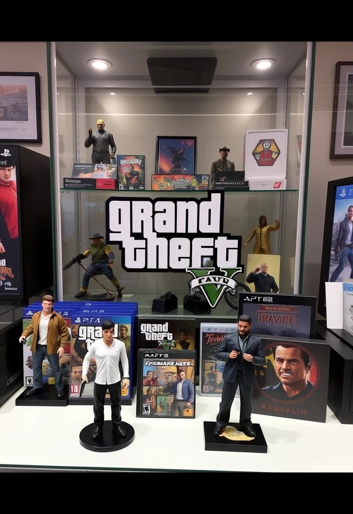 Bring Los Santos Home: How to Craft the Ultimate Grand Theft Auto Gaming Room! - 6. Personalize with Collectibles