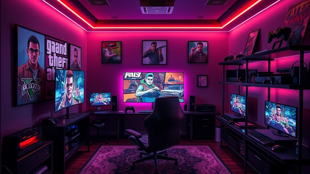 Bring Los Santos Home: How to Craft the Ultimate Grand Theft Auto Gaming&nbsp;Room!