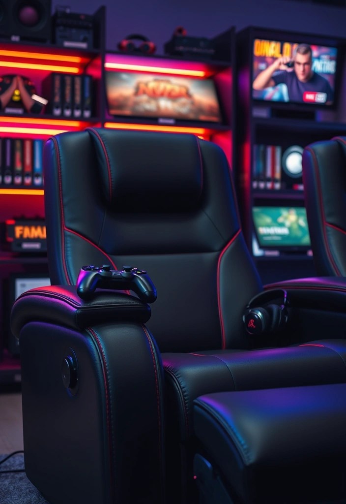 Chill Out in Style: 10 Recliners & Sofas Perfect for Your Console Gaming Setup! - 1. The Ultimate Gaming Recliner