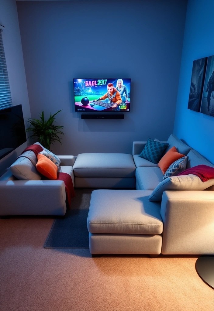 Chill Out in Style: 10 Recliners & Sofas Perfect for Your Console Gaming Setup! - 2. Modern Sectional Sofas