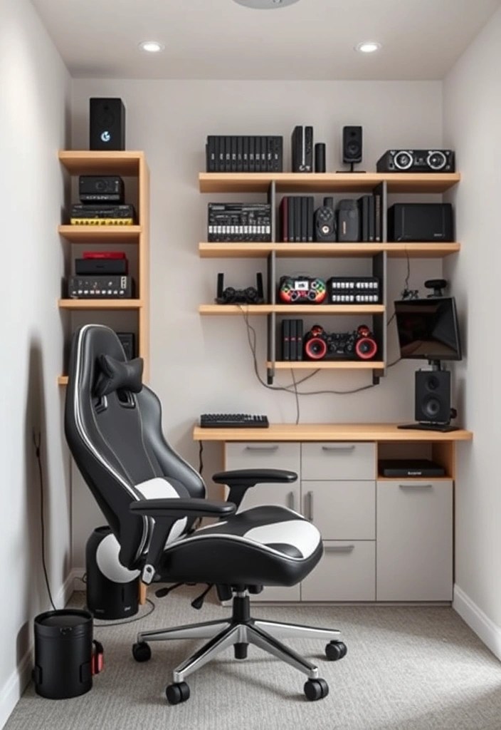 Chill Out in Style: 10 Recliners & Sofas Perfect for Your Console Gaming Setup! - 8. Compact Gaming Chairs for Smaller Spaces