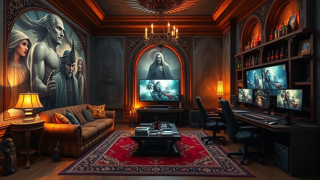 Dive into Fantasy: Design a Themed Baldur’s Gate 3 Gaming Room That&nbsp;Stuns!