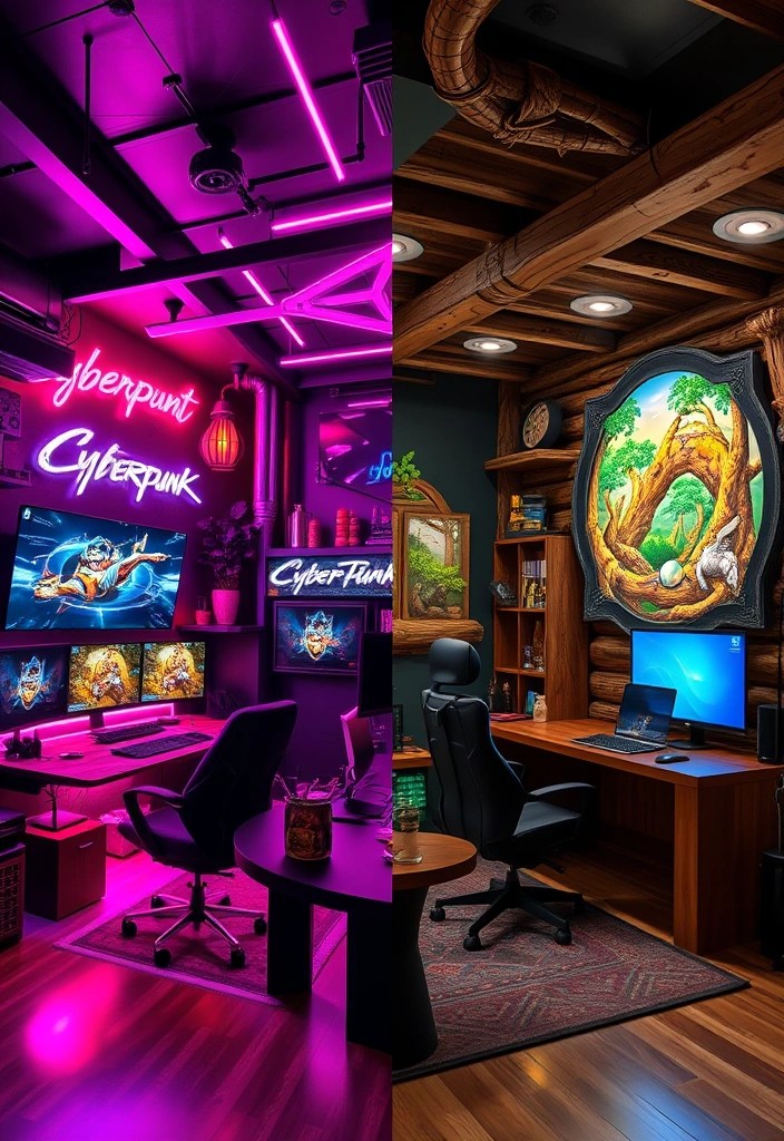 DIY Gaming Room Makeover: A Step-by-Step Guide - 1. Choose a Theme that Resonates