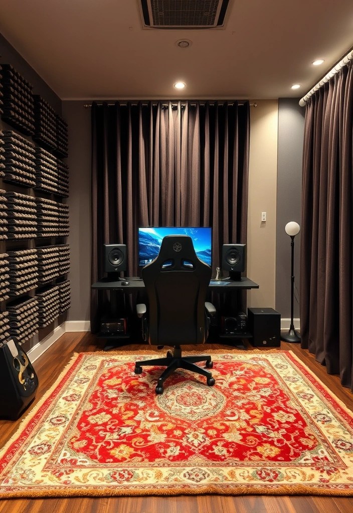 DIY Gaming Room Makeover: A Step-by-Step Guide - 6. Soundproofing for an Immersive Experience