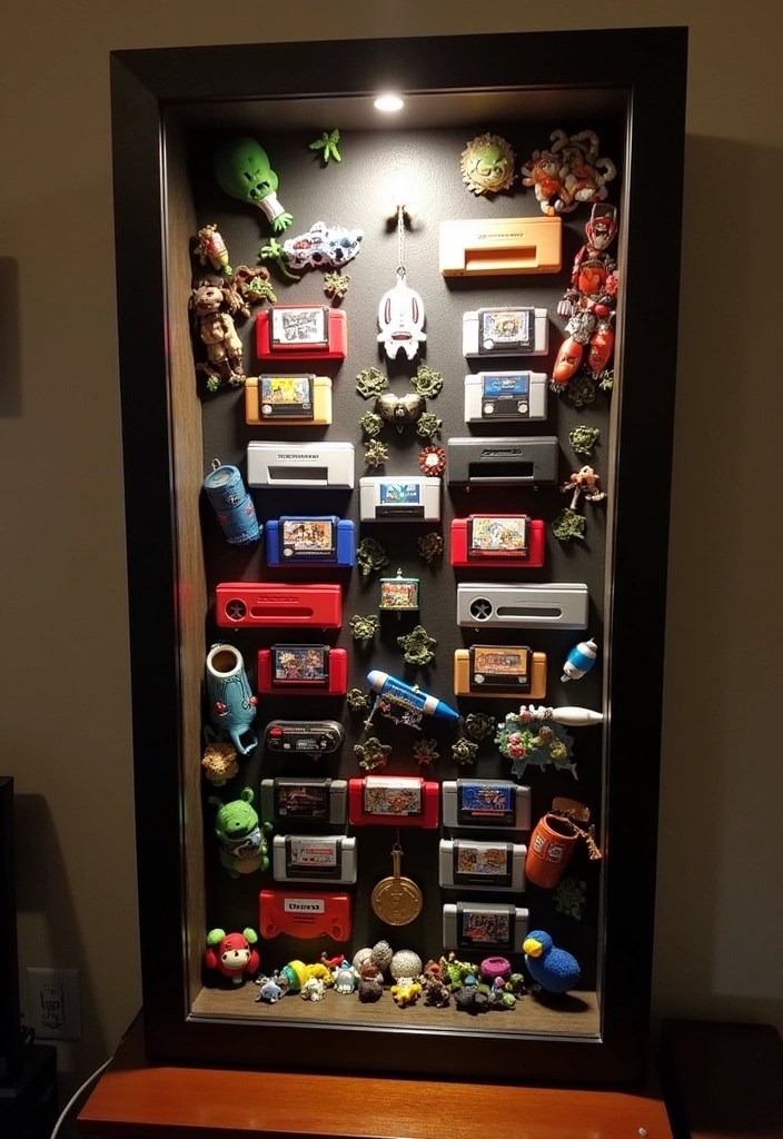 How to Get into Game Collecting & Display Your Collection Properly - 10. Showcase Your Collectibles Creatively