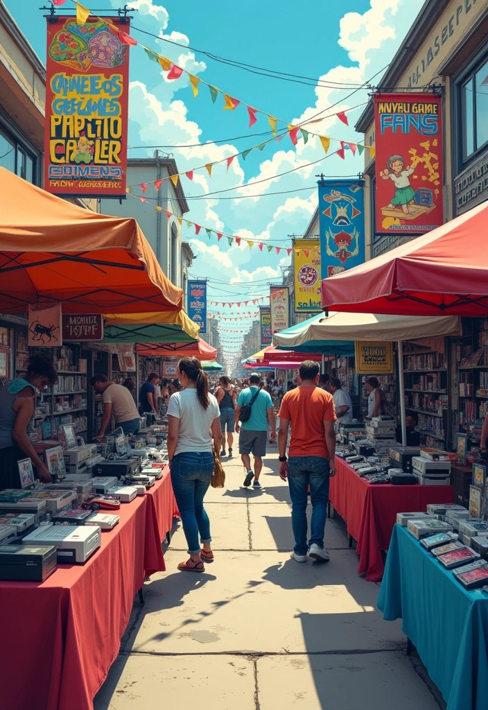 How to Get into Game Collecting & Display Your Collection Properly - 3. Explore Local Game Shops and Flea Markets