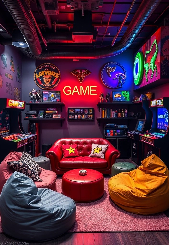 How to Turn Your Basement Into the Ultimate Gaming Den - 1. Choose Your Theme