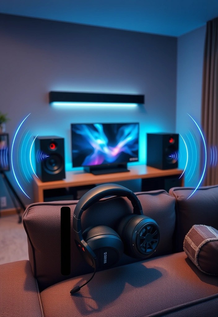 How to Turn Your Basement Into the Ultimate Gaming Den - 4. Sound Matters