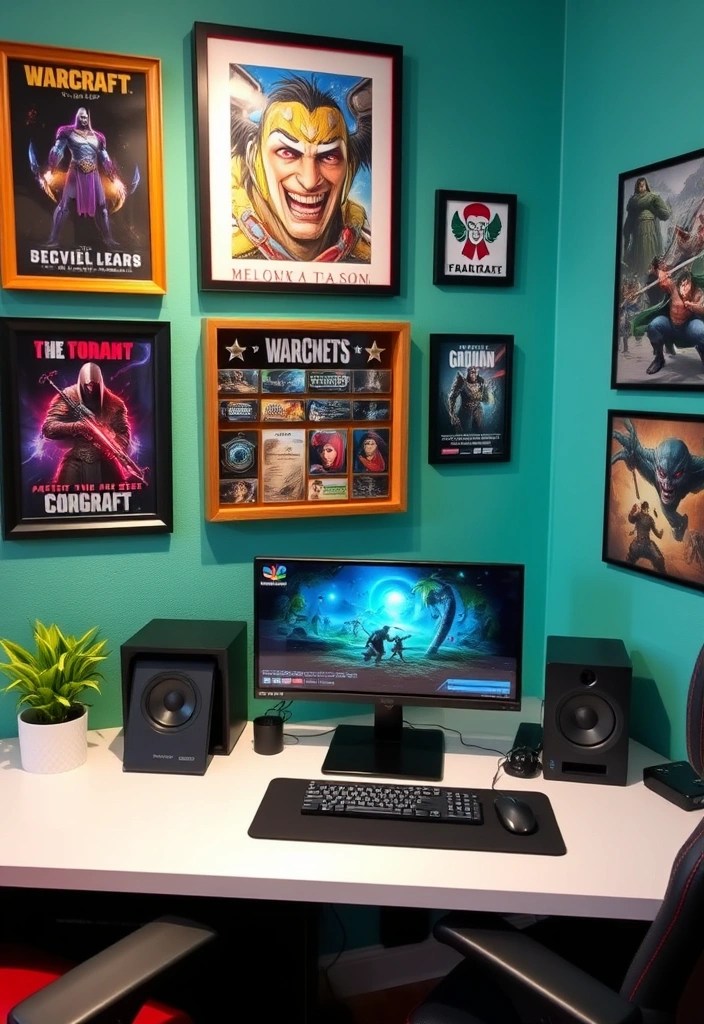 How to Turn Your Basement Into the Ultimate Gaming Den - 6. Add Personal Touches