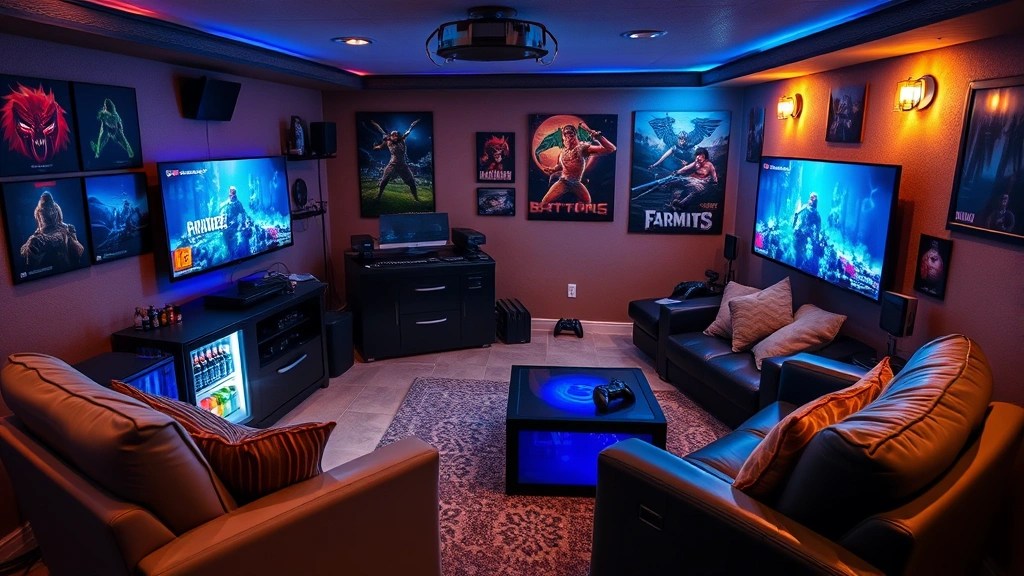How to Turn Your Basement Into the Ultimate Gaming&nbsp;Den