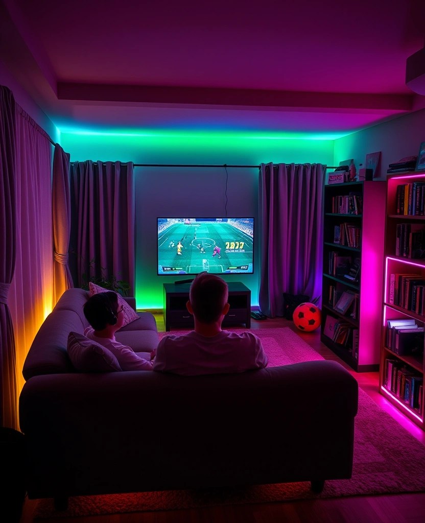 How to Use LED Strips to Enhance Your Gaming Room - Final Touches with LED Strips