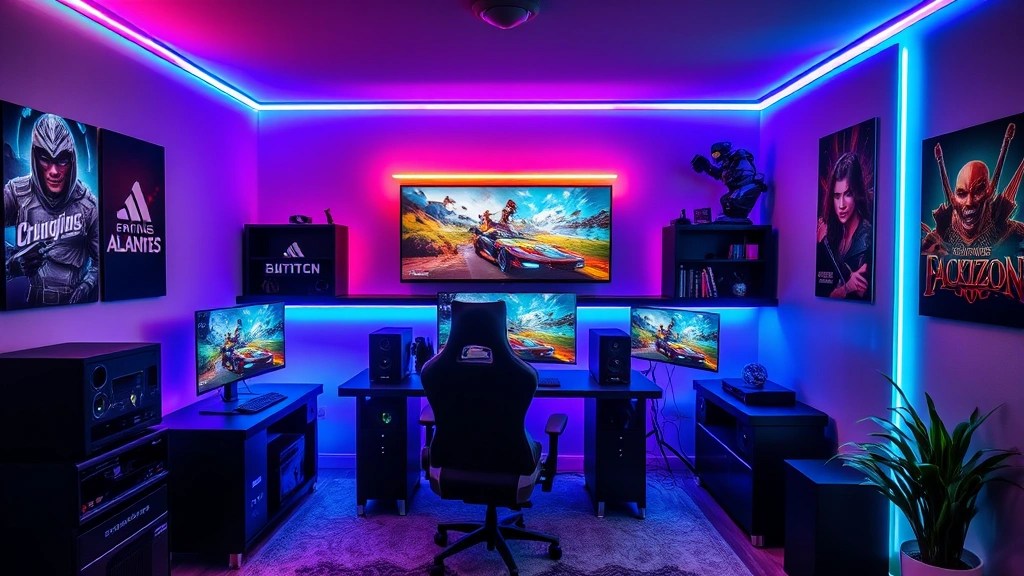 How to Use LED Strips to Enhance Your Gaming&nbsp;Room