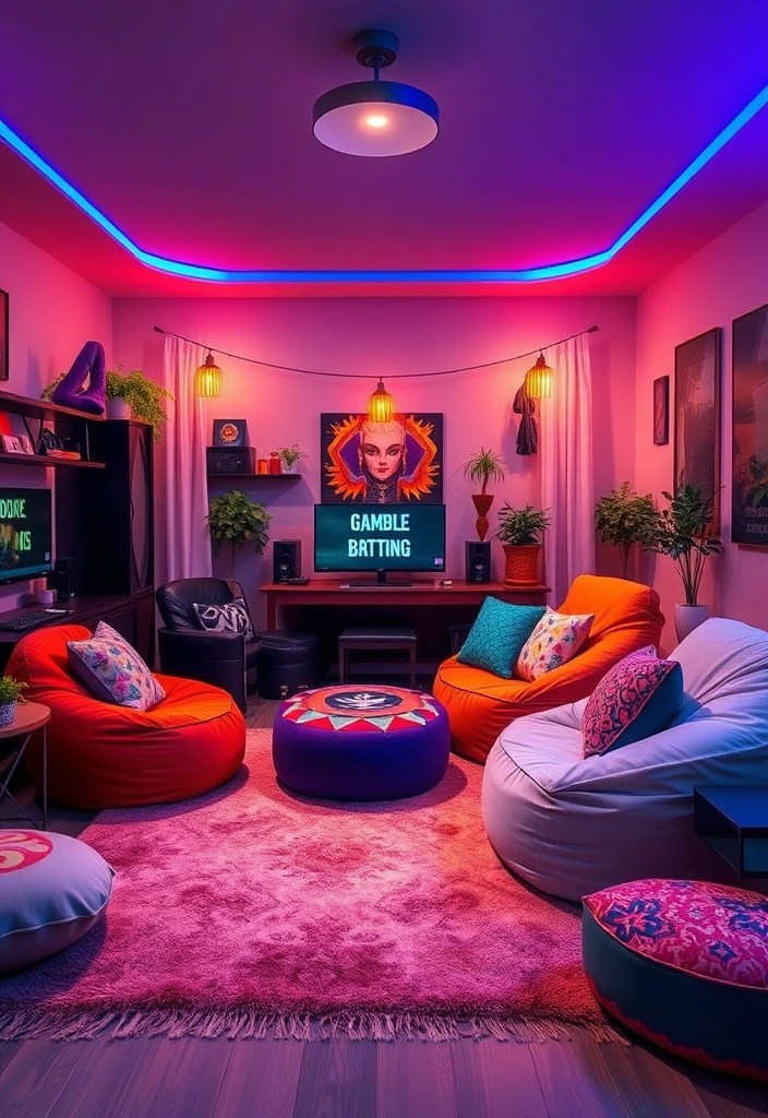 Minimalist vs. Maximalist Gaming Setups: Which Style Suits You? - 13. Maximalist Comfort: Cozy Chaos