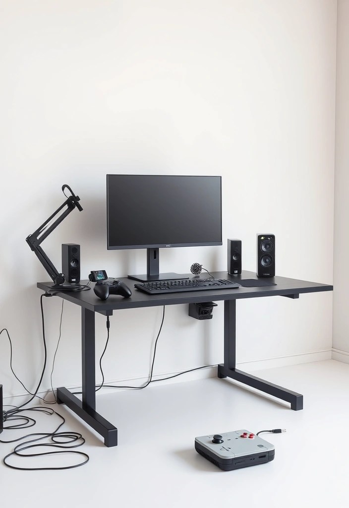 Minimalist vs. Maximalist Gaming Setups: Which Style Suits You? - 5. Functional Design: Minimalist Efficiency