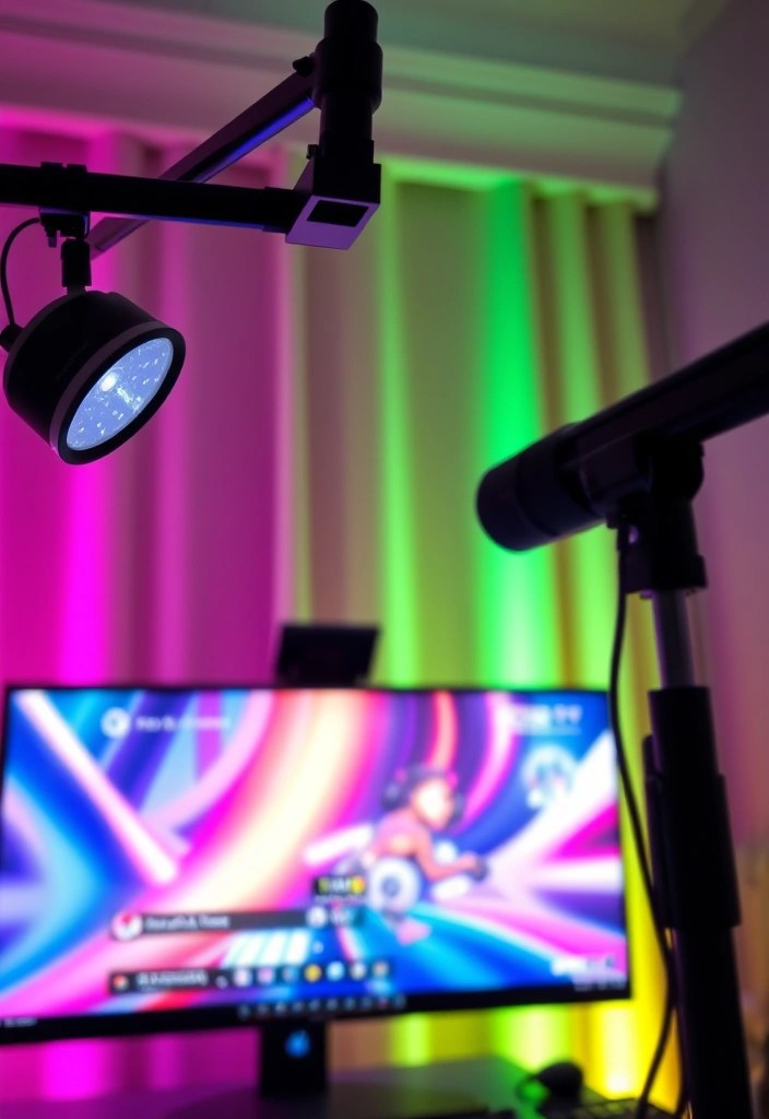 Smart Lighting for Gamers: Best Wi-Fi-Enabled Lights & Bulbs - 11. Using Smart Lighting to Enhance Streaming