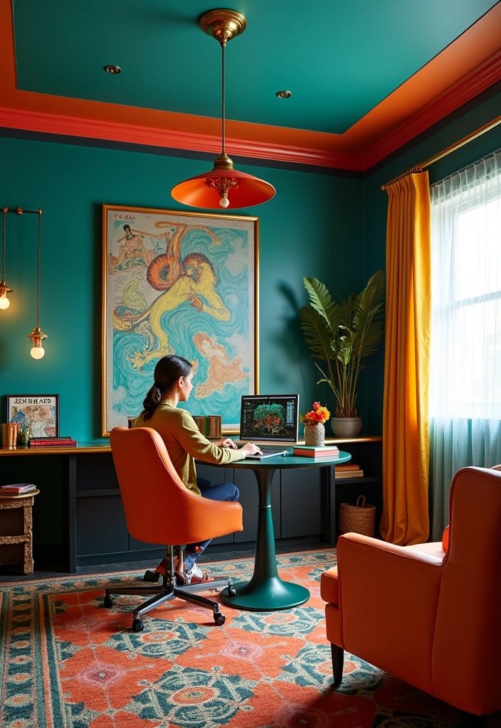 The Science of Color Psychology in Gaming Room Design - 9. Unique Color Combinations for Personalized Spaces