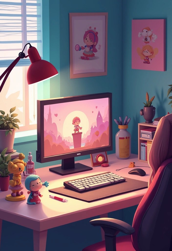 13 Must-Have Gifts for Gamer Girls That Will Level Up Their Game! - 3. Cute Gaming Desk Accessories