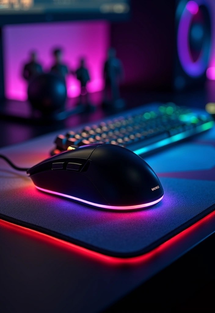 13 Must-Have Gifts for Gamer Girls That Will Level Up Their Game! - 5. RGB Gaming Mouse Pad