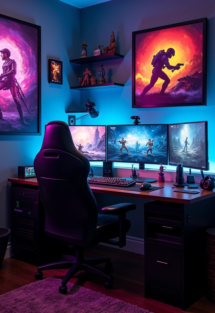 15 Aesthetic Gaming Room Themes for Teenage Girls (Wait Until You See #9!) - 11. Gamer's Paradise