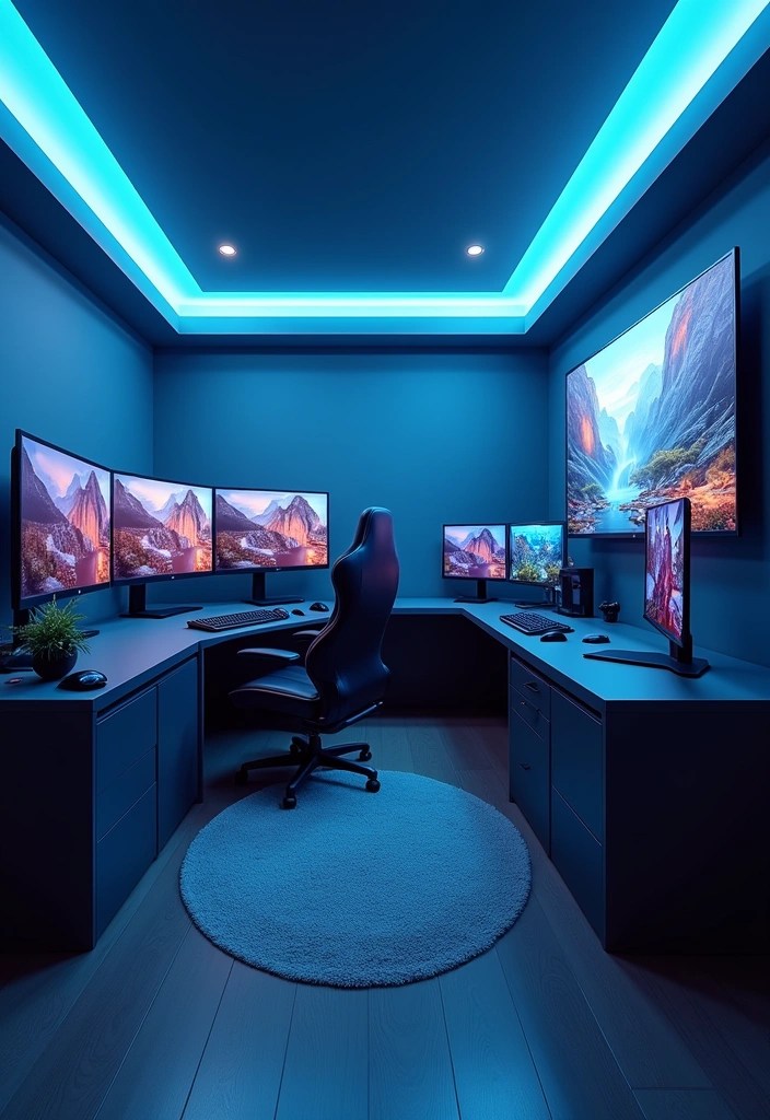15 Aesthetic Gaming Room Themes for Teenage Girls (Wait Until You See #9!) - 12. Tech-Forward