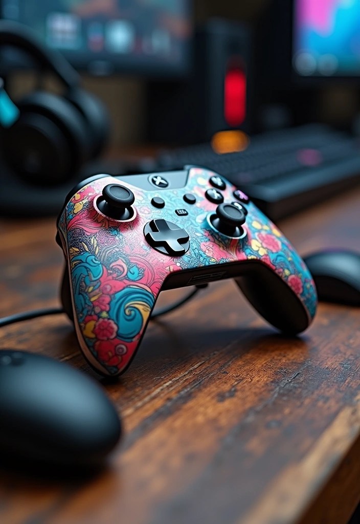 15 Epic Gamer Dad Gifts That'll Level Up His Birthday Celebration (You Won't Believe #7!) - 1. Custom Gaming Controller
