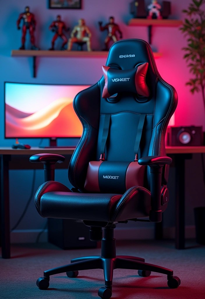 15 Epic Gamer Dad Gifts That'll Level Up His Birthday Celebration (You Won't Believe #7!) - 4. Gaming Chair for Ultimate Comfort