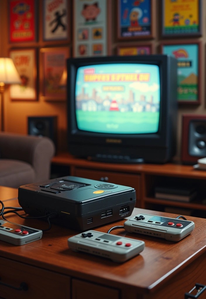 15 Epic Gamer Dad Gifts That'll Level Up His Birthday Celebration (You Won't Believe #7!) - 5. Retro Gaming Console