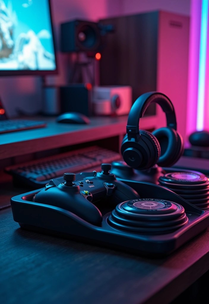 15 Epic Gamer Dad Gifts That'll Level Up His Birthday Celebration (You Won't Believe #7!) - 6. Gaming Desk Organizer