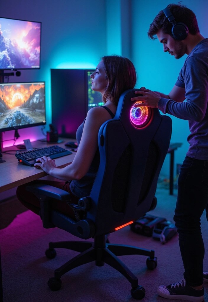 Best Smart Home Gadgets for Gamers: Elevate Your Gaming Room Setup - 12. Gaming Chairs with Smart Features