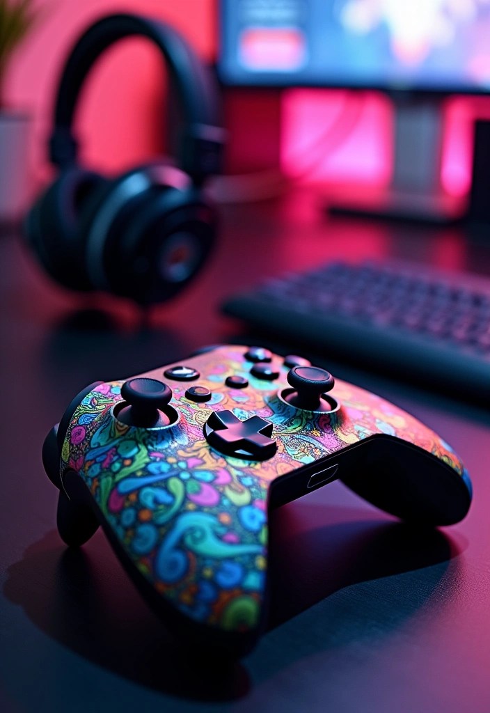 Birthday Gift Inspiration For Gamer Boys - Custom Gaming Controllers