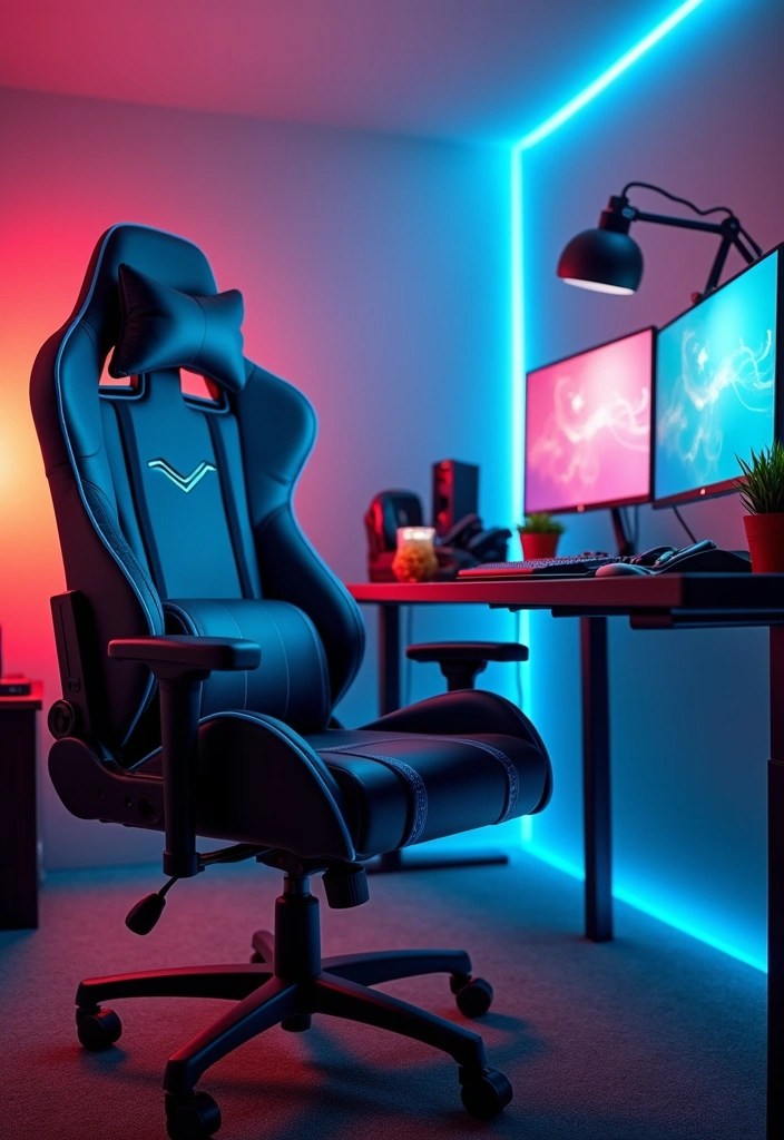 Birthday Gift Inspiration For Gamer Boys - Gaming Chair with Ergonomic Design