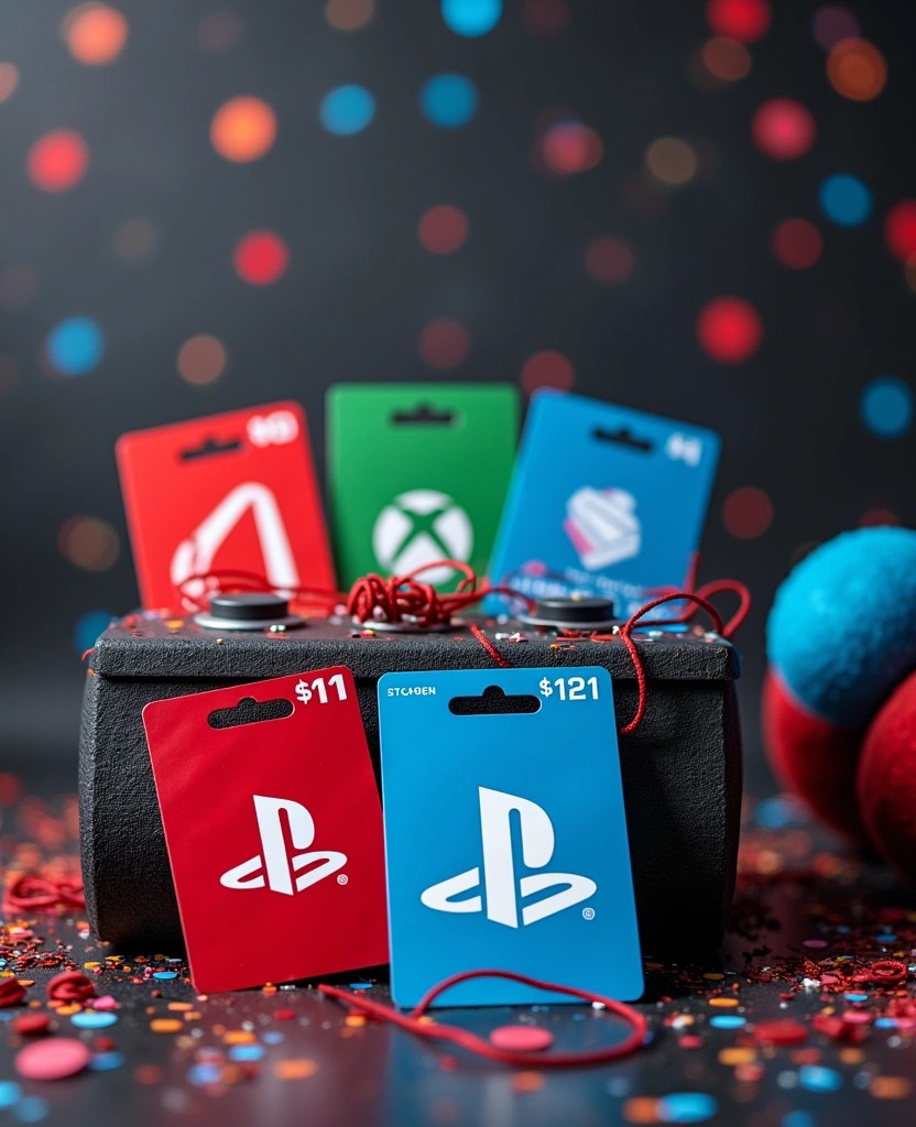 Birthday Gift Inspiration For Gamer Boys - Gaming Experience Gift Cards