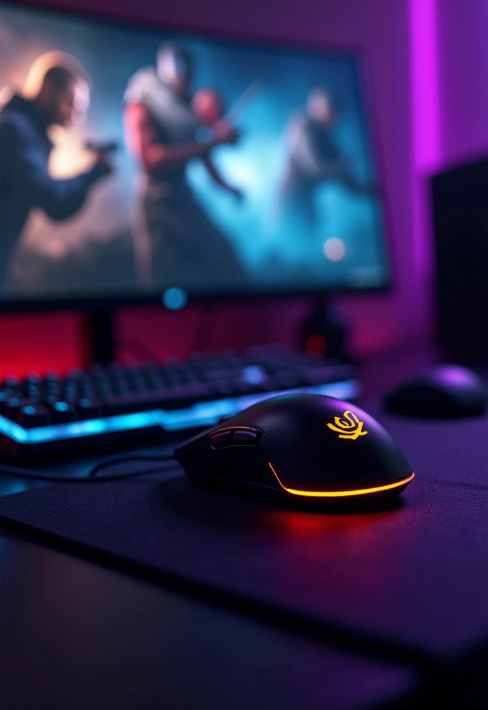 Birthday Gift Inspiration For Gamer Boys - Gaming Mouse and Keyboard Set