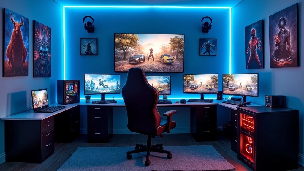 Create a Tech-Savvy Gaming Room for Your Teenage Boy That Will Blow His&nbsp;Mind!