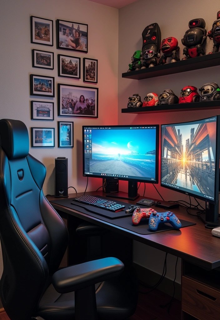 Dopamine Decor: 7 Creative Ways to Revamp Your Gaming Room Like a Pro! - 6. Personal Touches