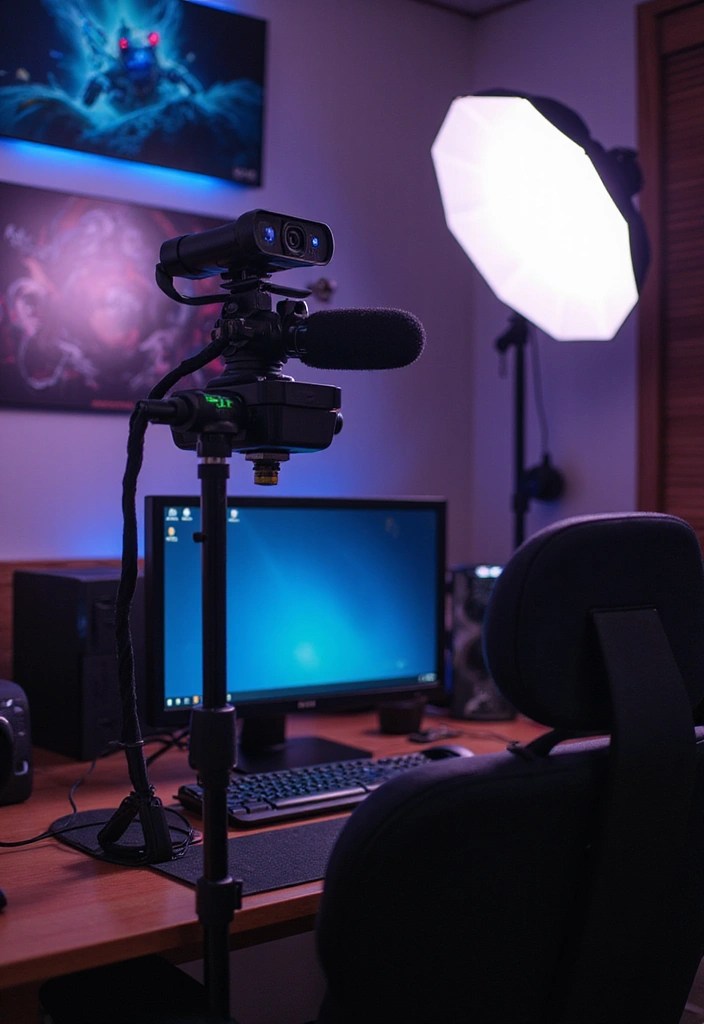 Home Office Gaming Room Setup: Design Secrets for the Ultimate Work and Play Environment! - 12. Streaming Setup: Connect with Your Audience