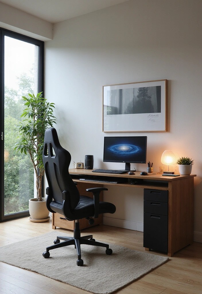 How to Design a Japanese-Inspired Gaming Room - 6. Opt for Futuristic Furnishings