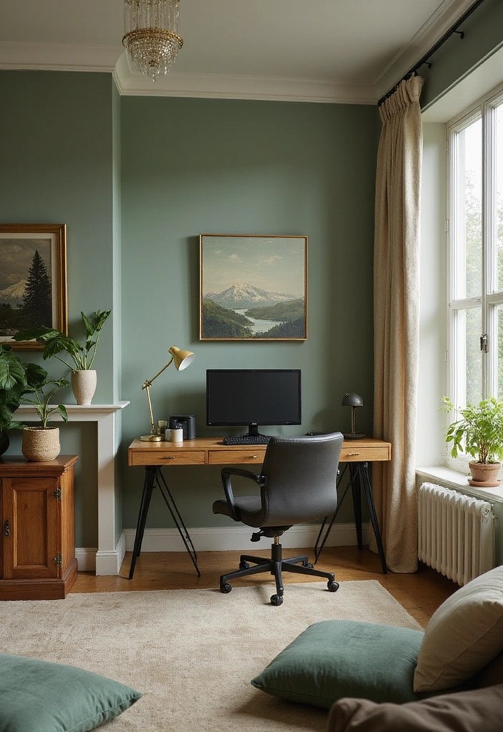 How to Design a Japanese-Inspired Gaming Room - 9. Choose a Harmonious Color Palette