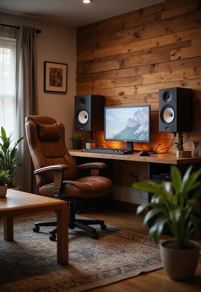 How to Seamlessly Blend Wooden Accents into Your High-Tech Gaming Room – Game On! - 4. Wooden Furniture for Comfort