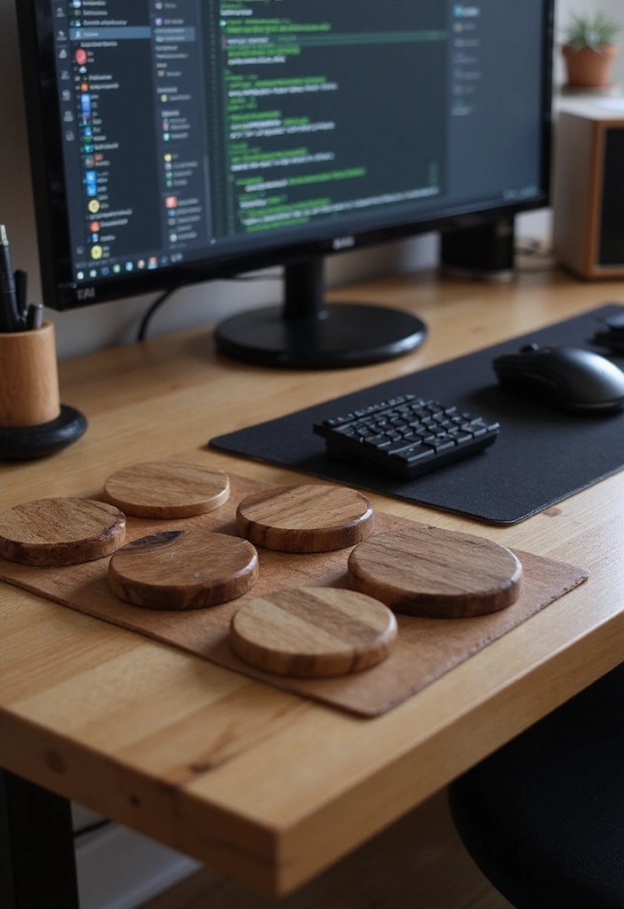 How to Seamlessly Blend Wooden Accents into Your High-Tech Gaming Room – Game On! - 5. Incorporate Wooden Accessories