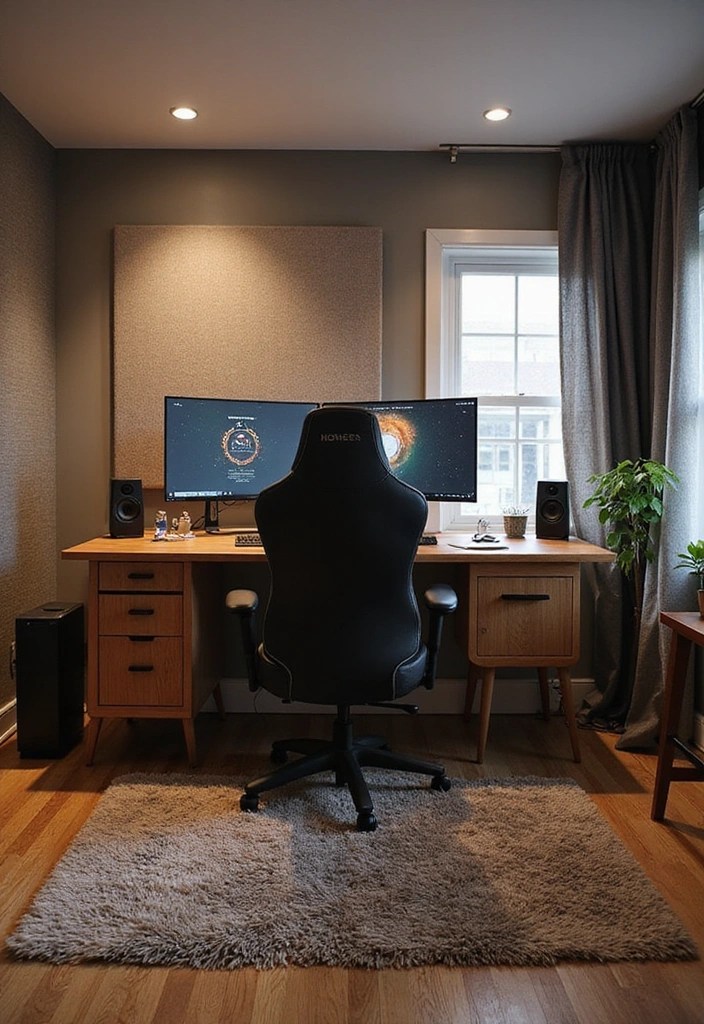 Level Up Your Home Office: Integrating Gaming Tech for Maximum Productivity! - 10. Soundproofing Solutions: Minimize Distractions
