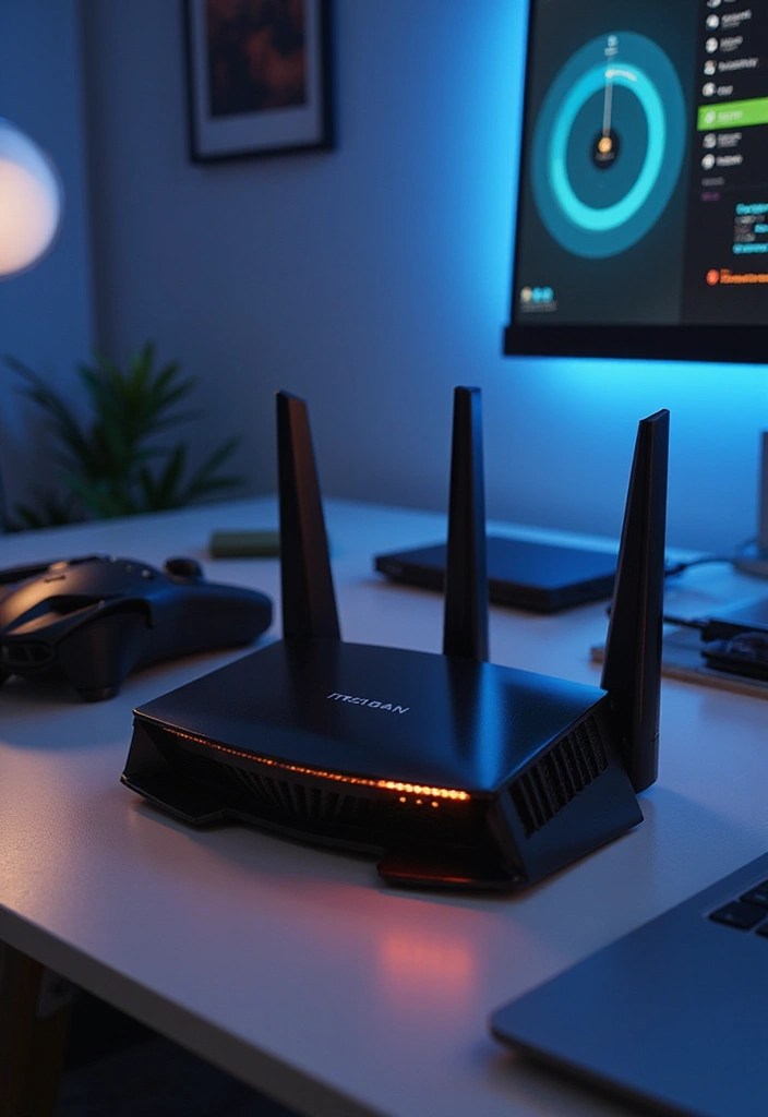 Level Up Your Home Office: Integrating Gaming Tech for Maximum Productivity! - 12. High-Performance Routers: Stay Connected